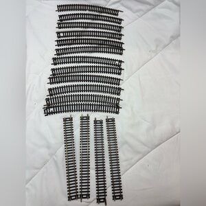 Vintage railway train Jouef scale model railway train track 16pc. railway